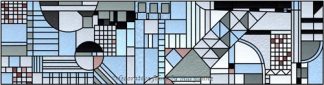 Abstract 3 Transom 1 Privacy Window Film